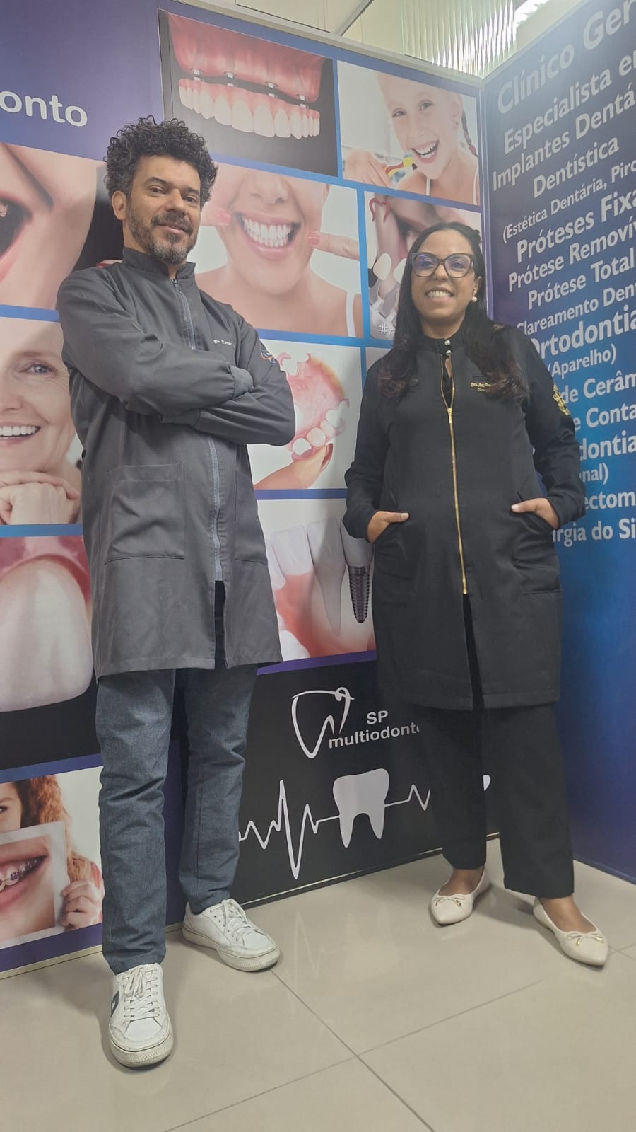 Dr. Evair Santana e Dra. Ana Paula